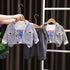 Boys spring and autumn suit set of three